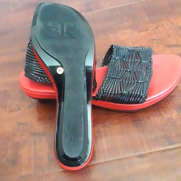 Stephane Kelian Paris Braided Wedge Sandal 5.5 European Size - Picture 5 of 7